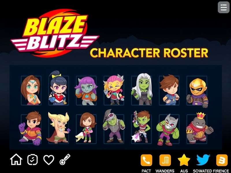 Blaze Blitz Character Roster Blaze Blitz Character Roster
